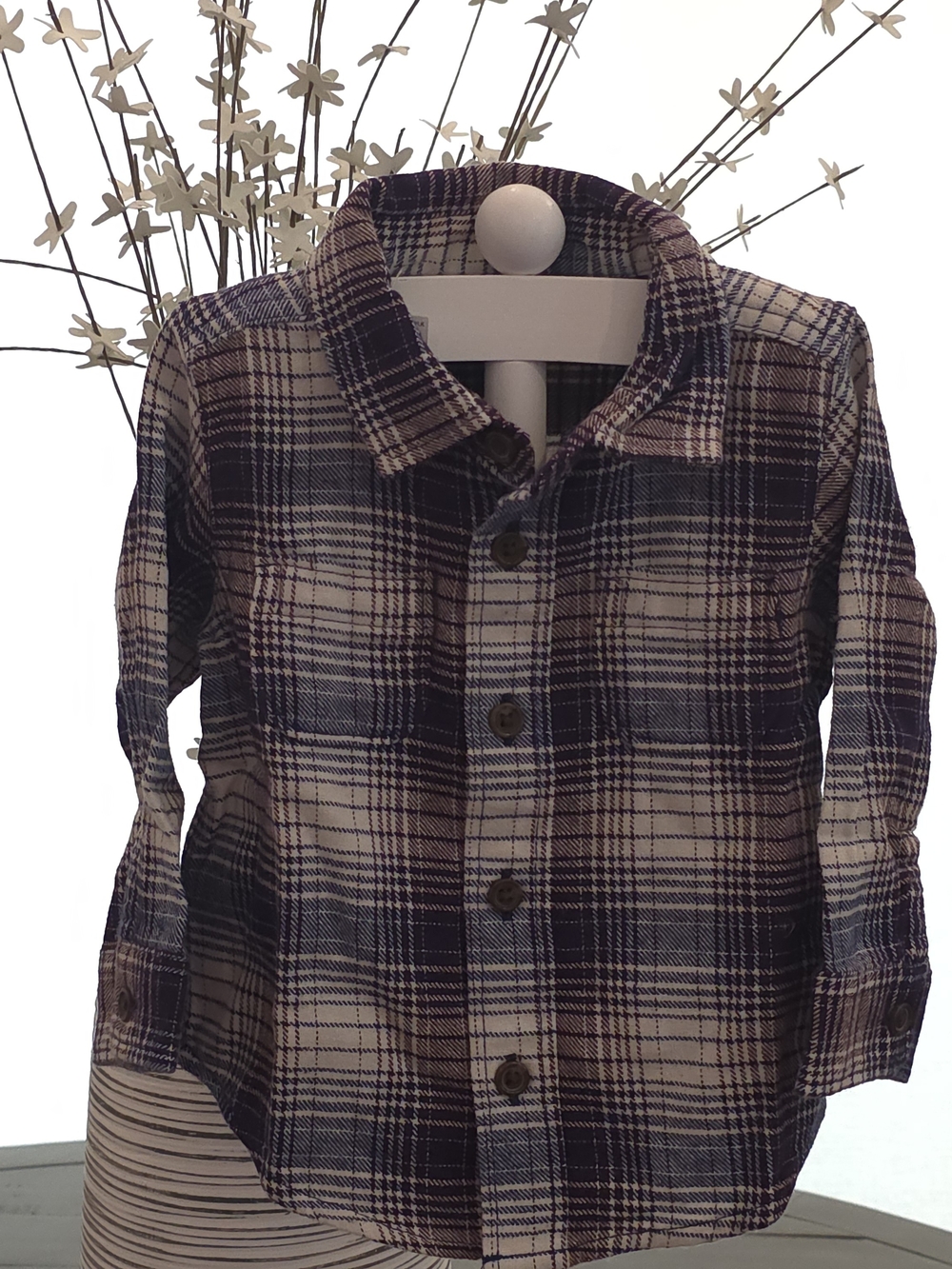 Baby GAP Plaid Button-Down Shirt